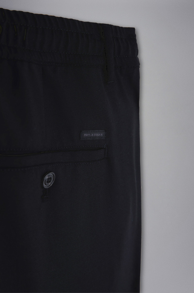 WOOL TECHNICAL FABRIC TROUSERS 5