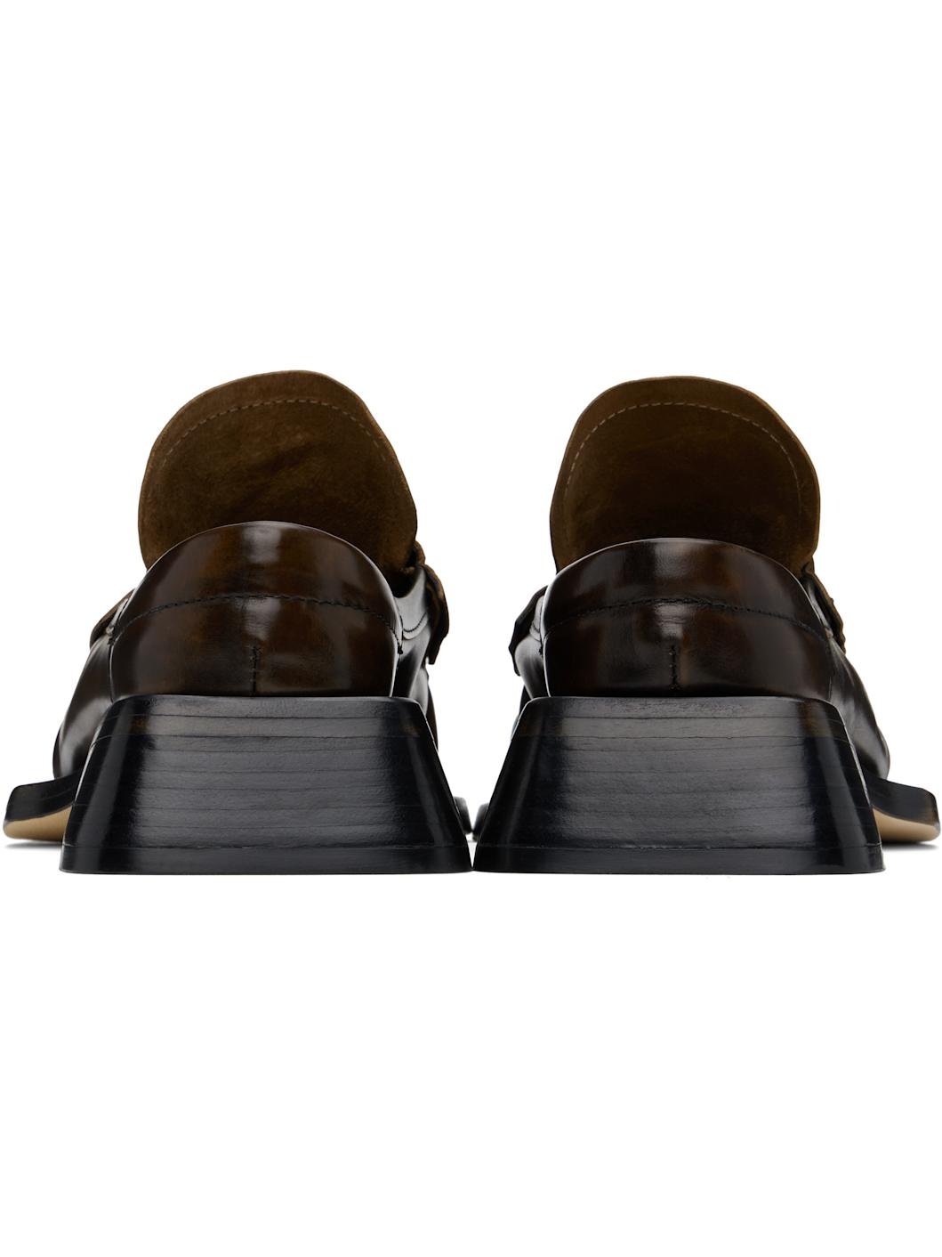 Brown Isla Loafers - 2