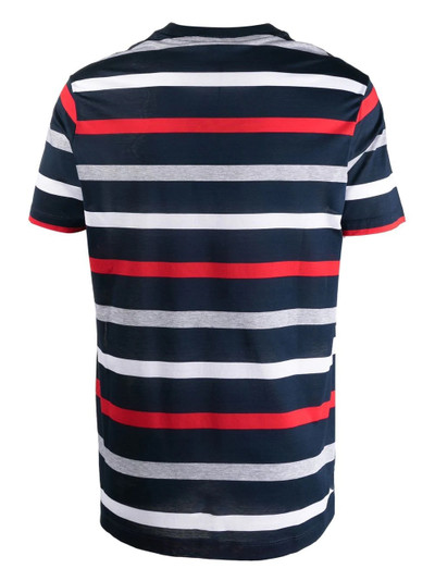 Paul & Shark striped logo-print T-shirt outlook