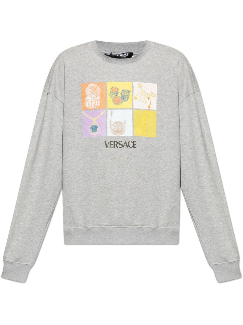 graphic-print sweatshirt 1