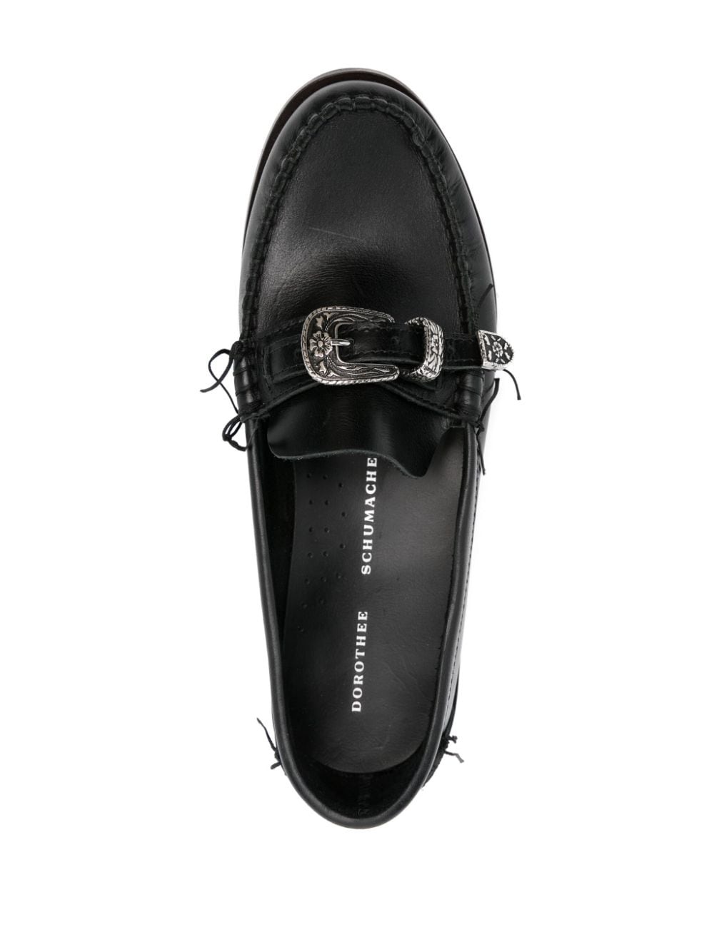 Western Coolness leather loafers - 4