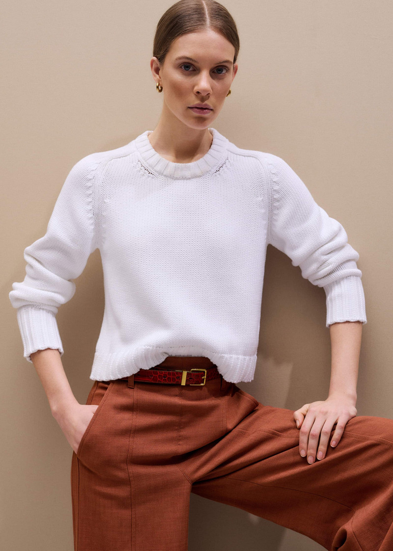 Essential Crop Sweater 1