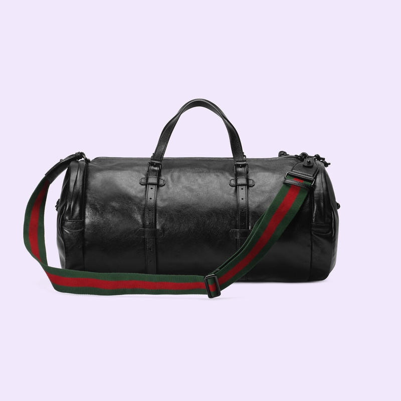 Large duffle bag with tonal Double G 6