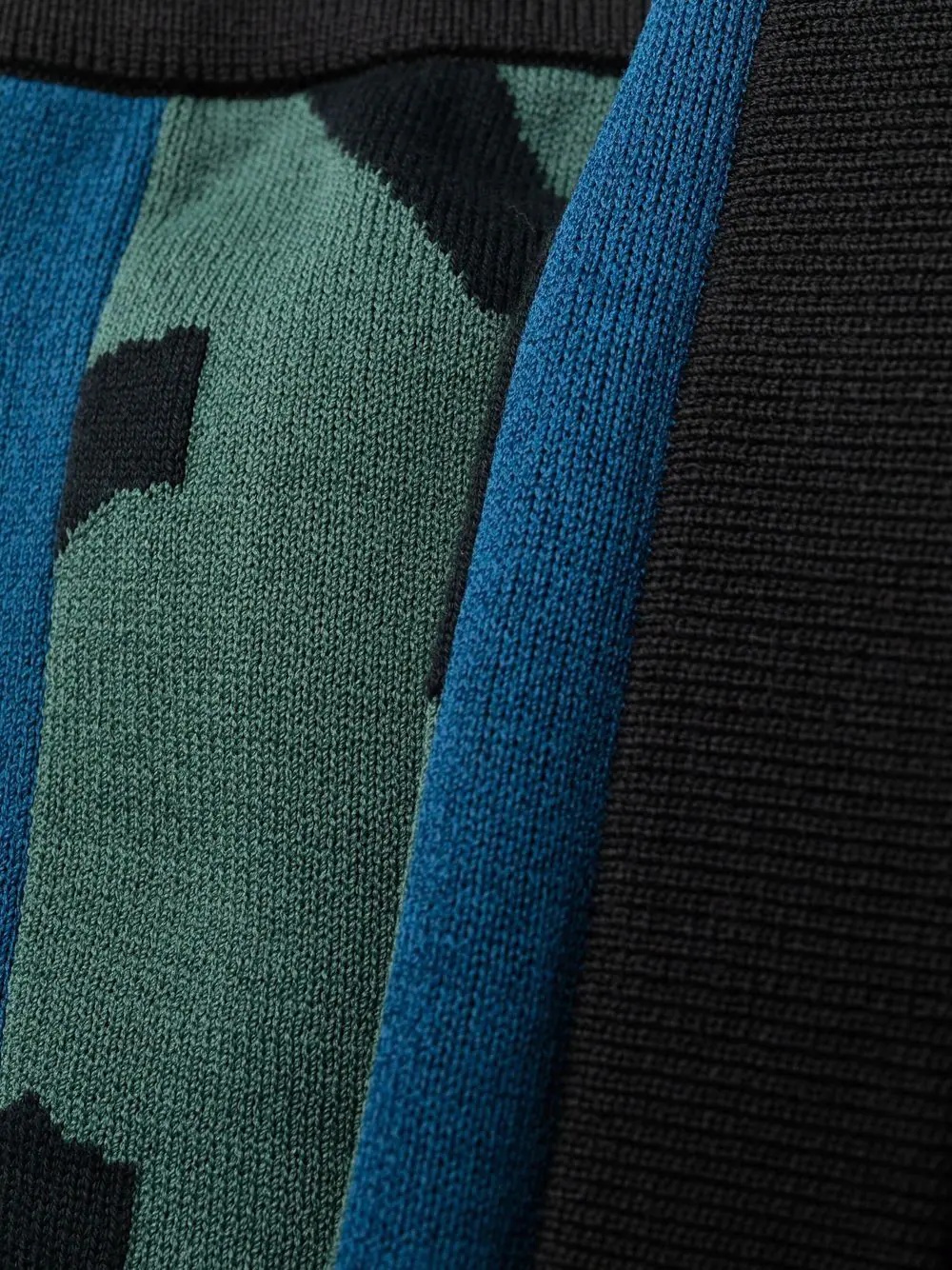 logo-knit straight-leg joggers - 7