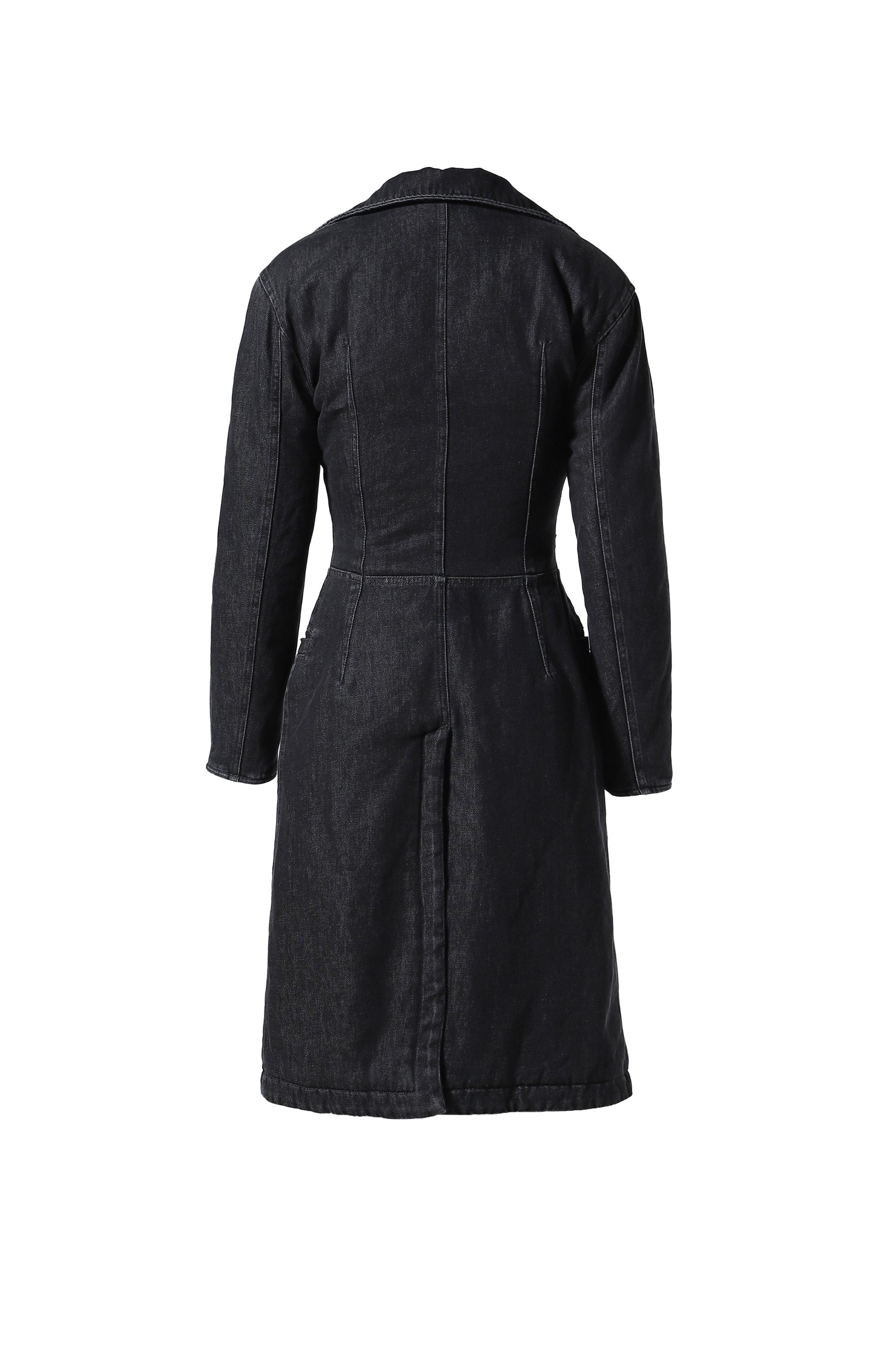 ALICE COAT / WASHED BLACK - 2