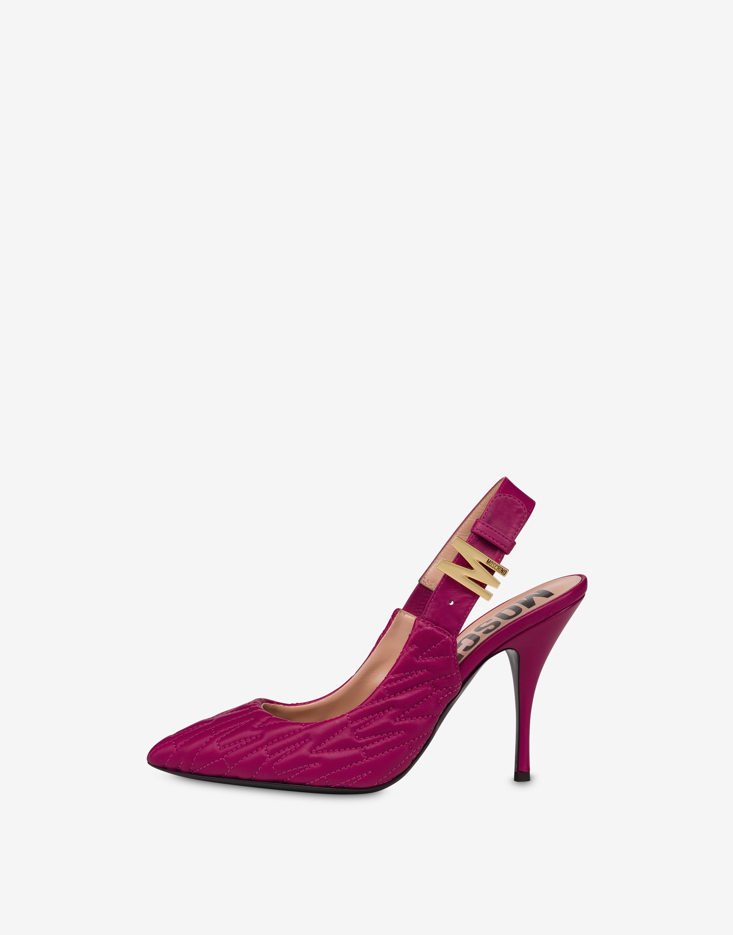 M DETAILS NAPPA LEATHER SLINGBACKS - 2