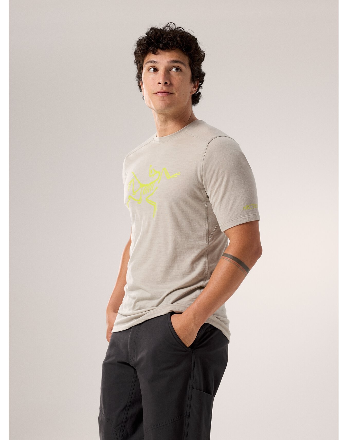 Ionia Merino Wool Logo Shirt SS - 3