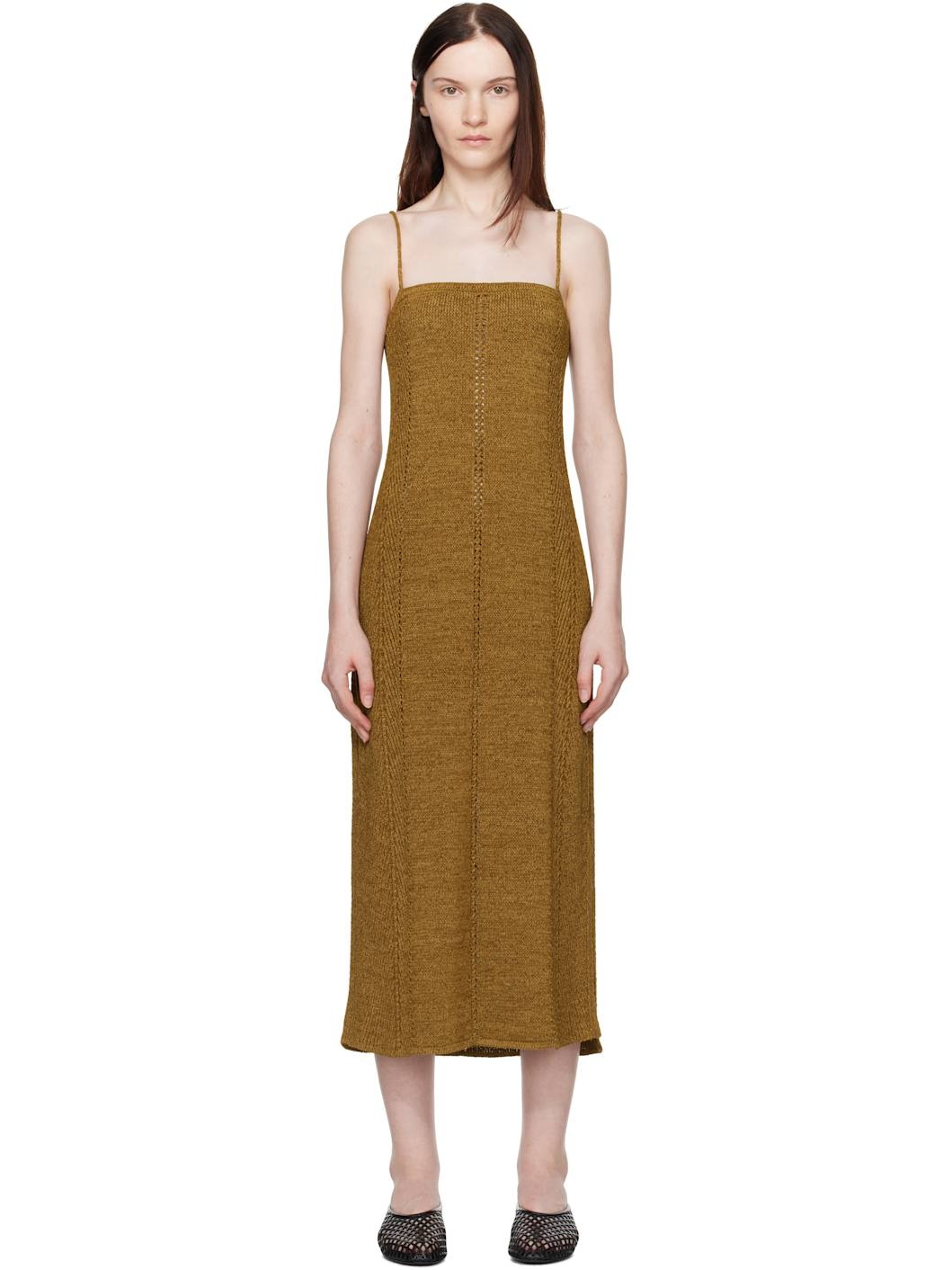 Brown Suki Minidress - 1
