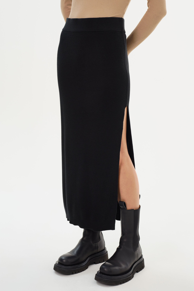 JILLIAN | Knit Midi Skirt 1