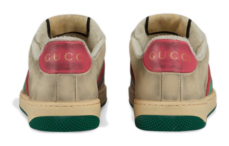 (WMNS) Gucci Screener 'Distressed Pink Green' 570443-9Y920-9665 - 4