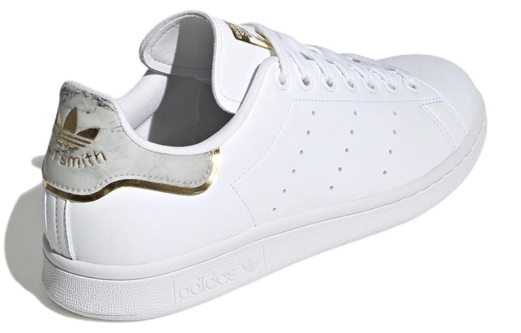 (WMNS) adidas Stan Smith 'White Gold Metallic' GW4479 - 4