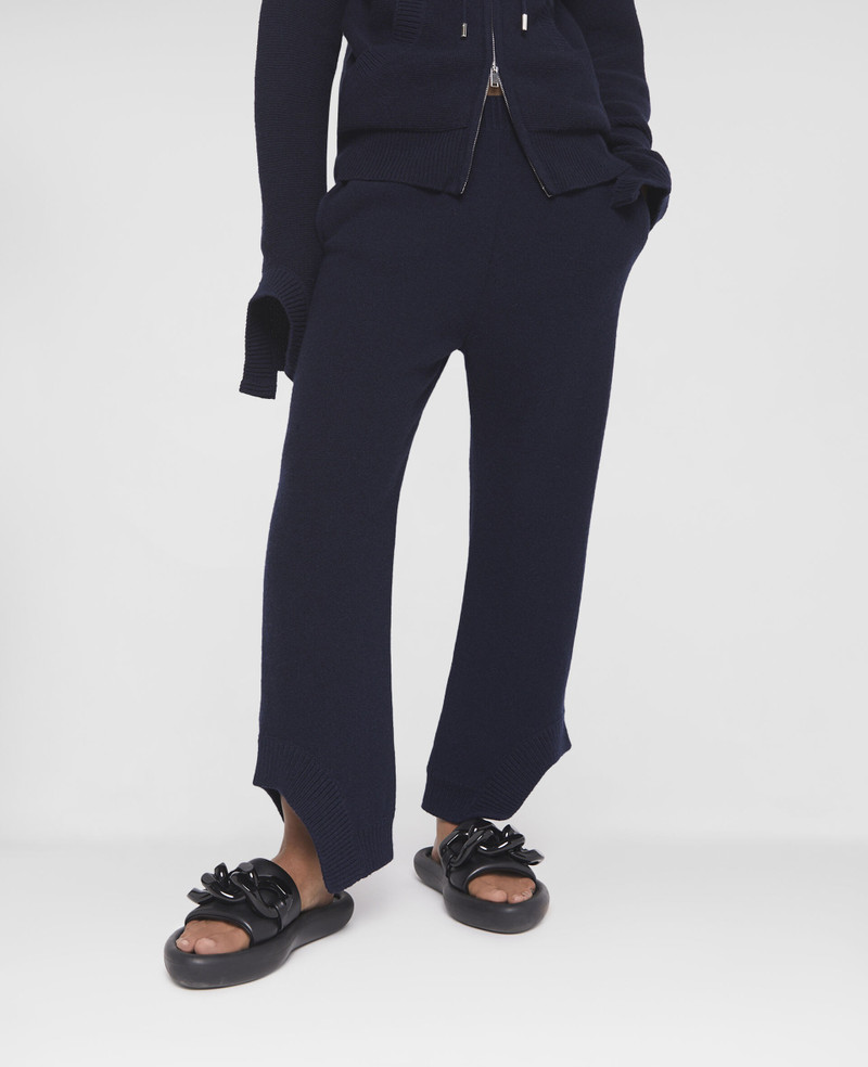 S-Wave Regenerated Cashmere Knitted Trousers 4
