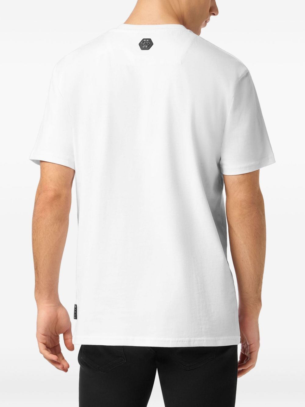 skull-print T-shirt - 2