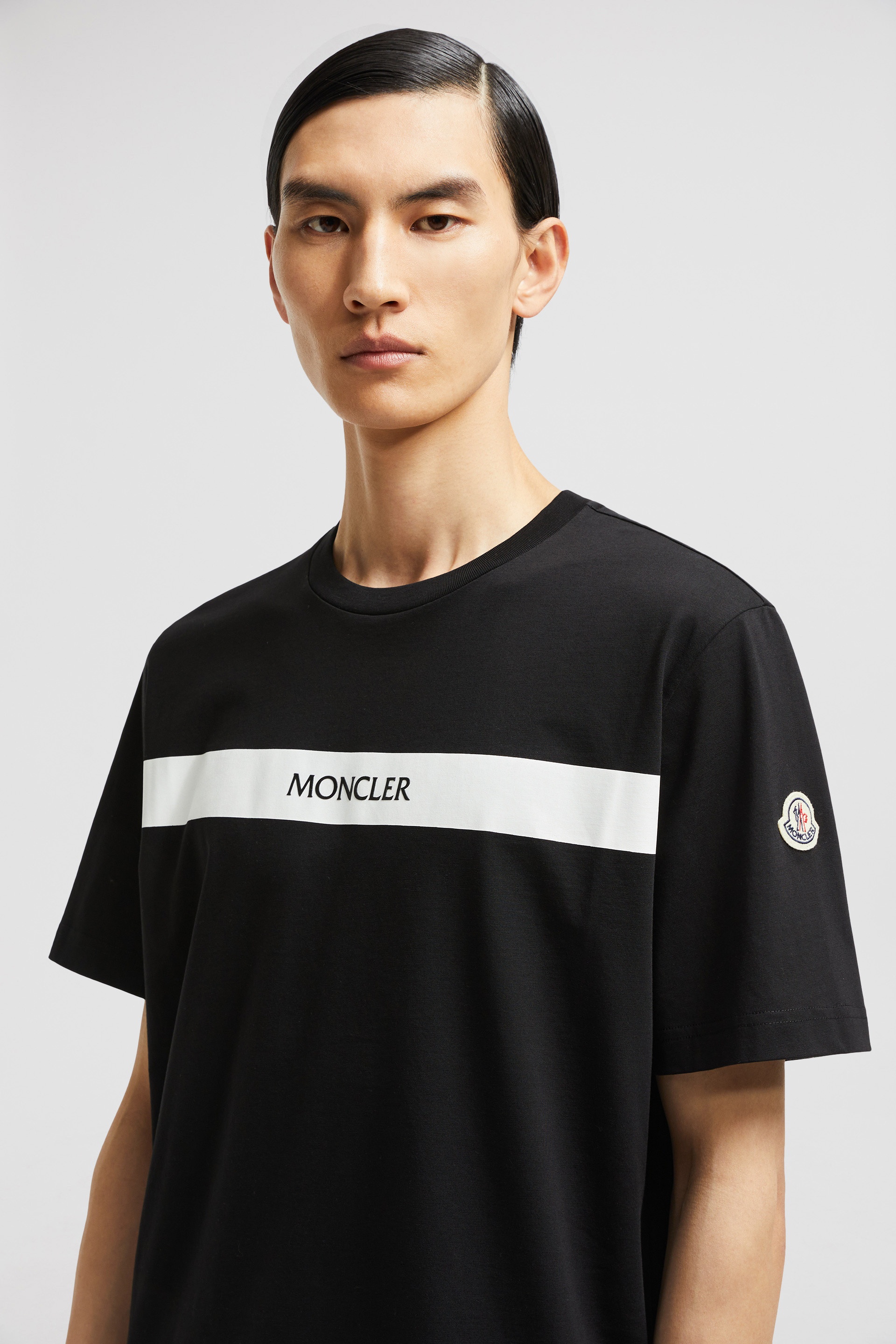 Rubberized Logo Cotton T-Shirt - 4