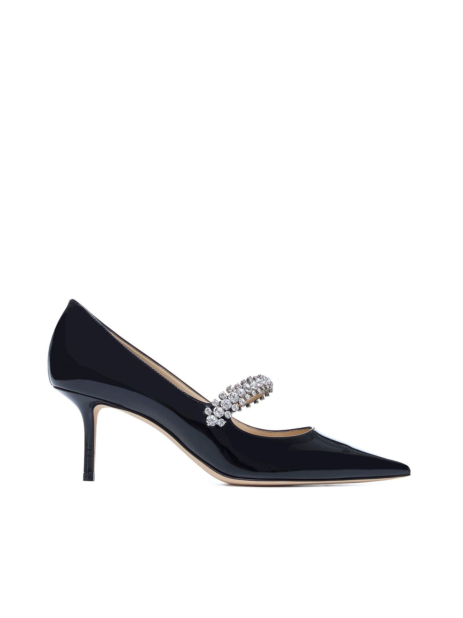 Bing crystals patent leather pumps - 1