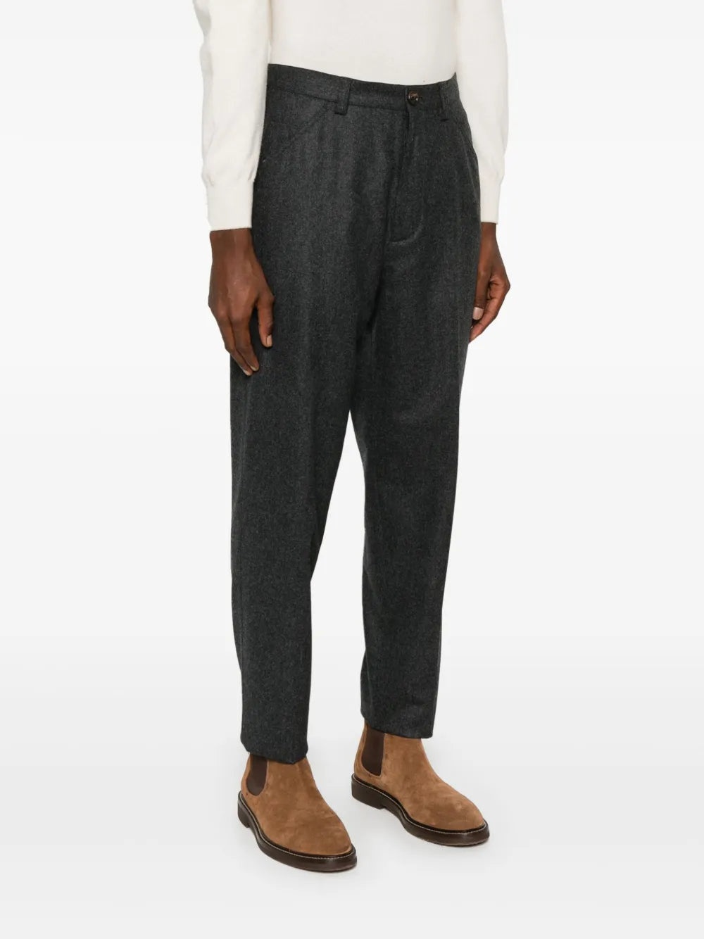 VIRGIN WOOL TROUSERS - 3