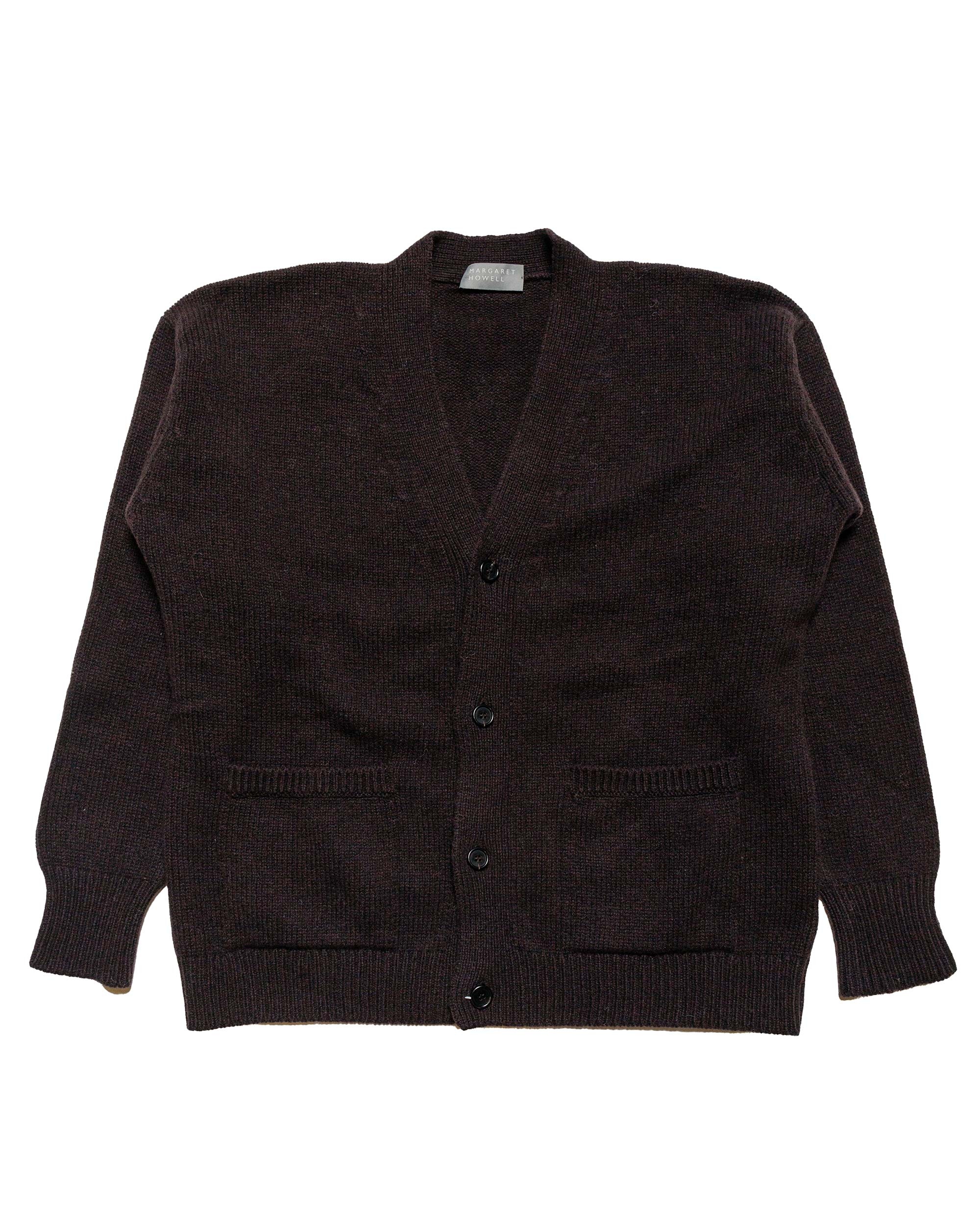 Boxy Cardigan Geelong Ebony - 1