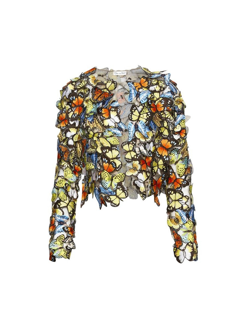 THREADWORK BUTTERFLY EMBROIDERED JACKET 1