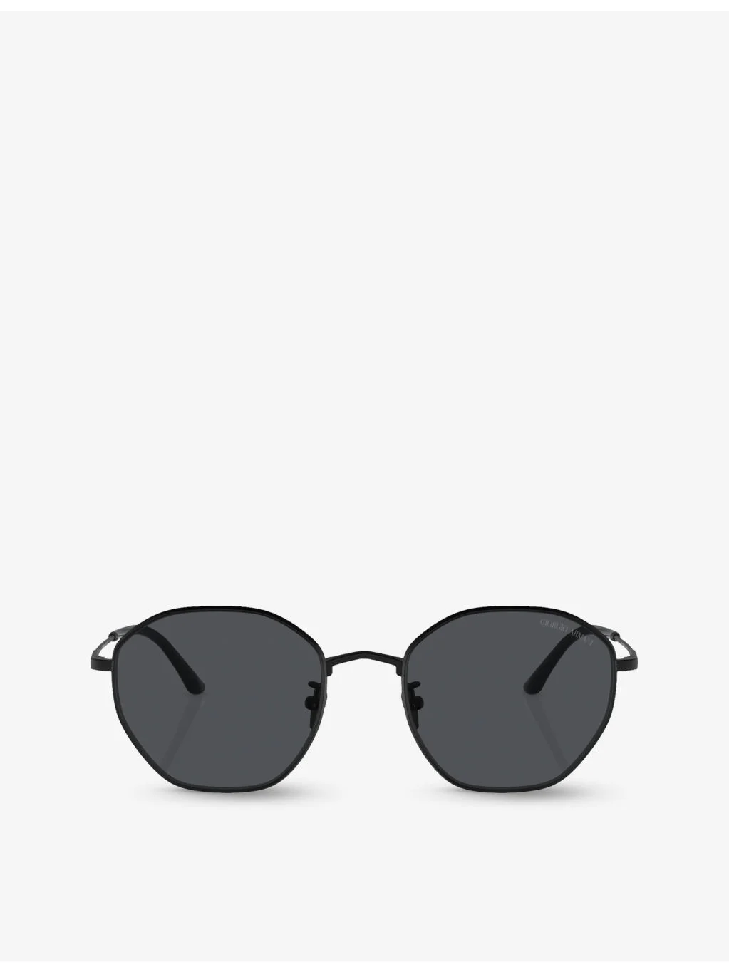 AR6150 branded round-frame metal sunglasses - 1