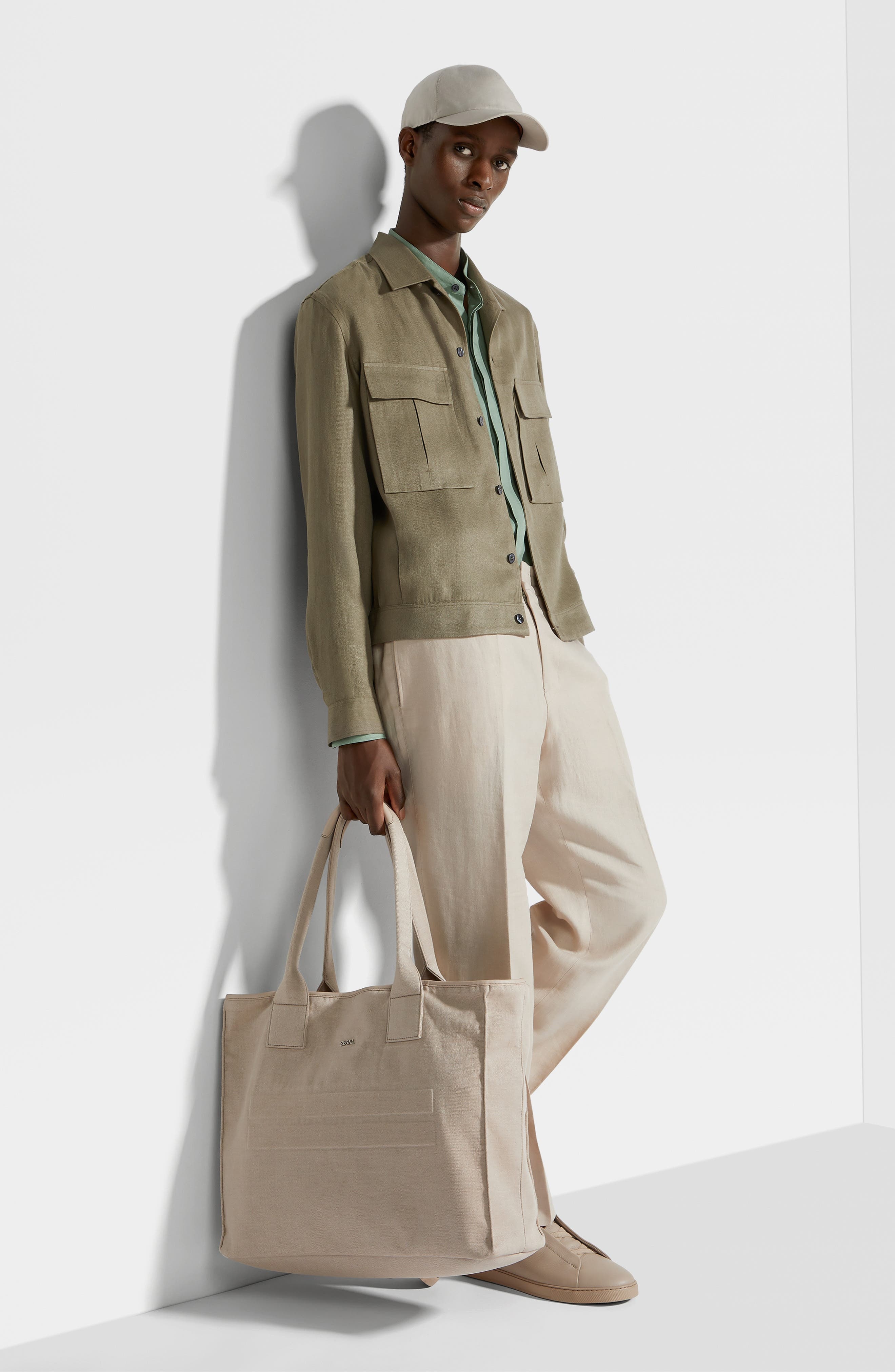 Oasi Linen Drawstring Trousers - 6