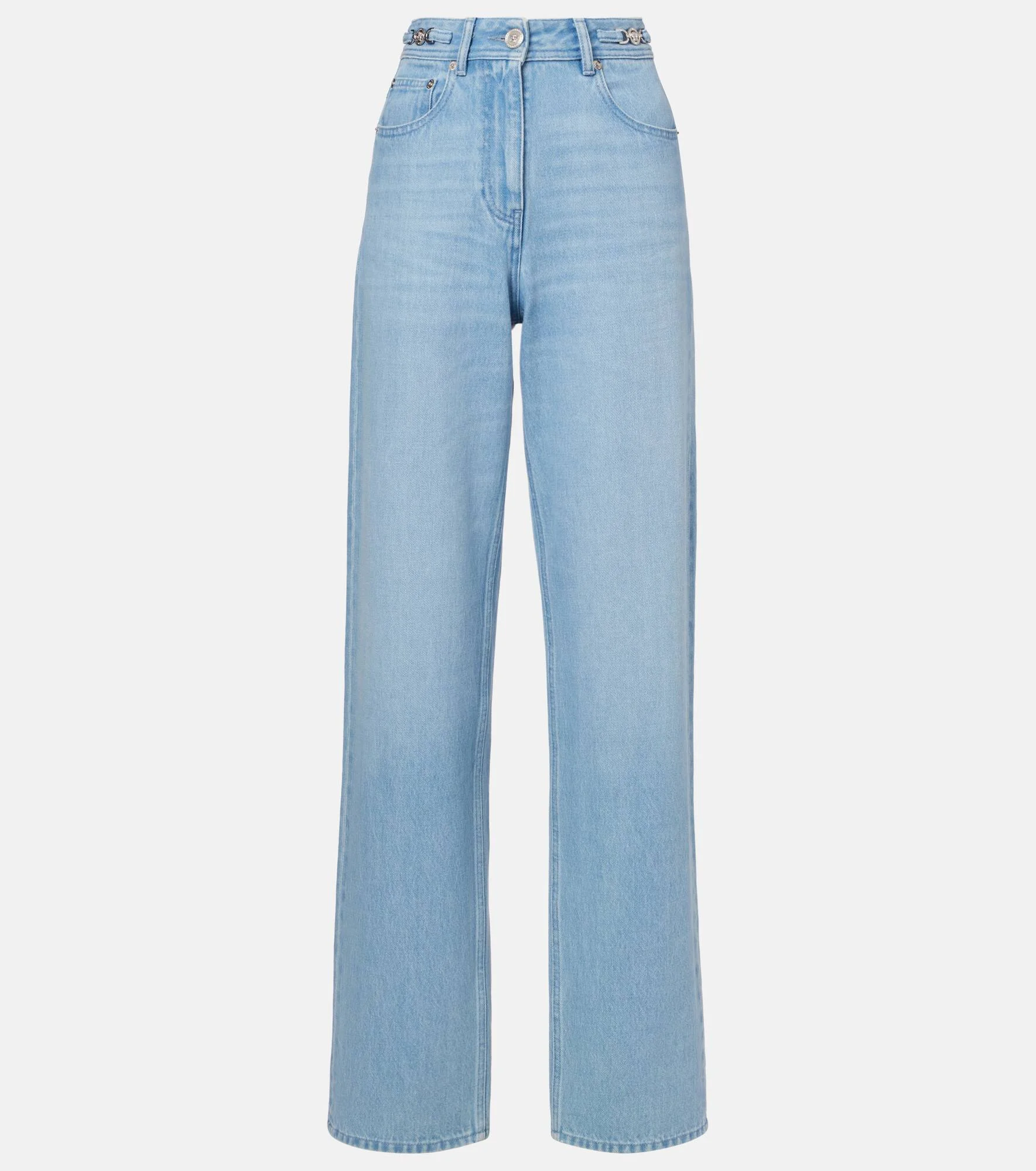 High-rise wide-leg jeans - 1