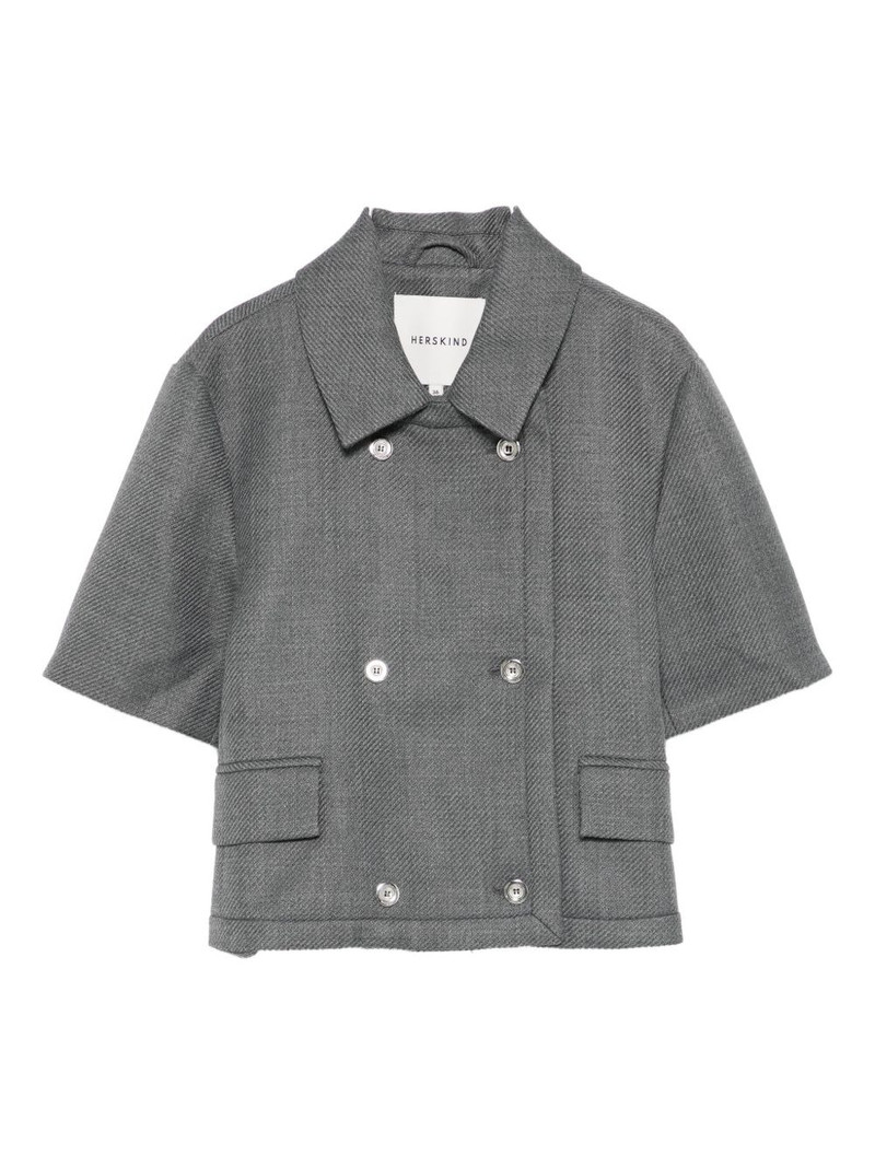 Earl double-breasted cropped jacket 1