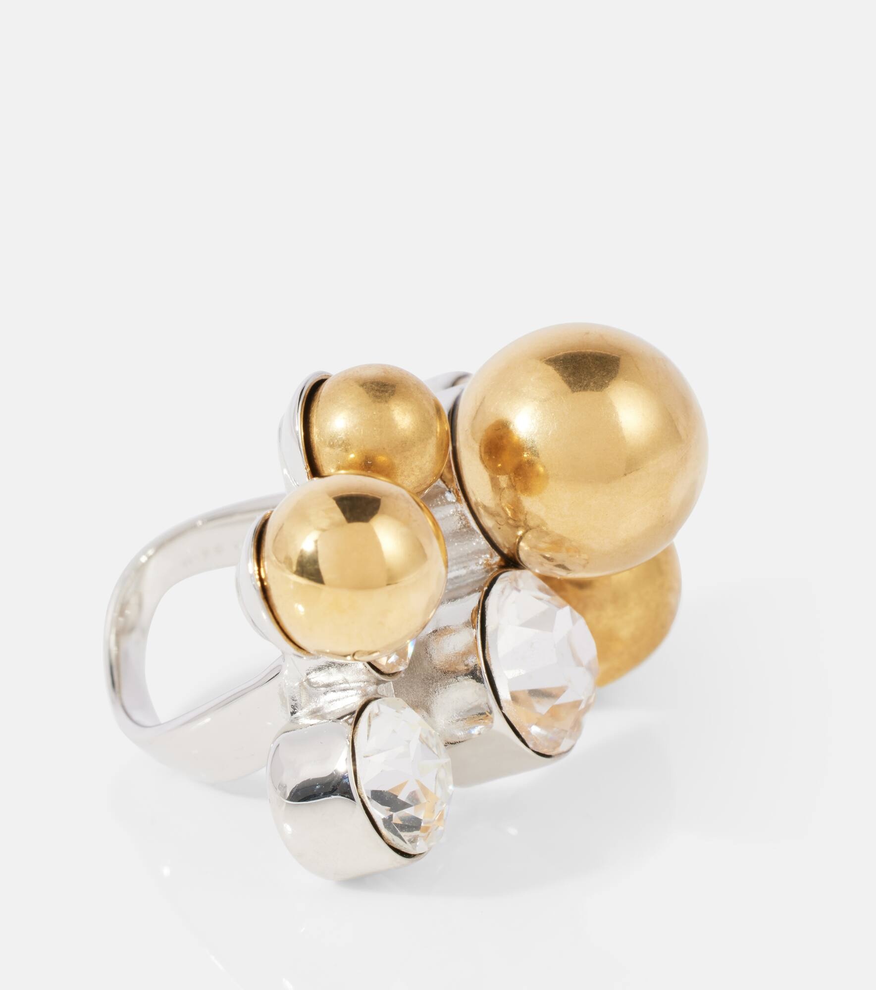 Crystal-embellished ring - 2