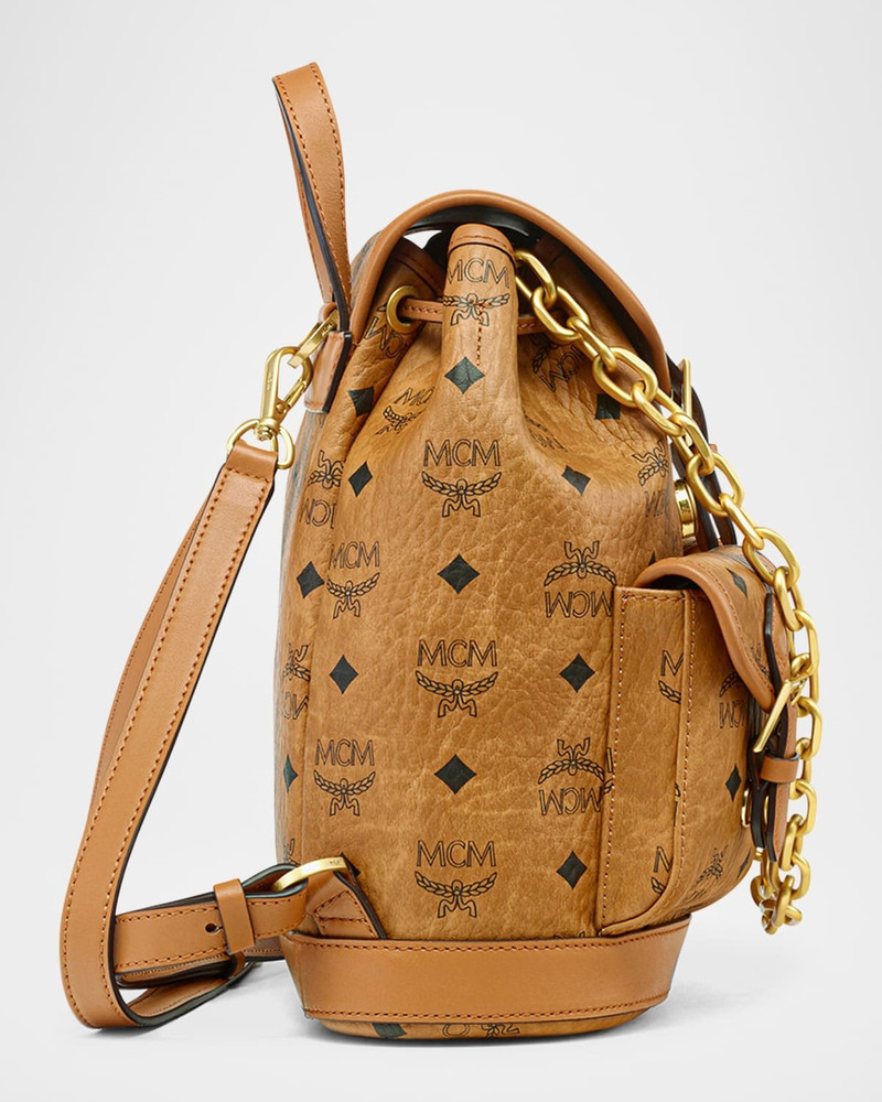 MCM Aren Mini Visetos Backpack outlook