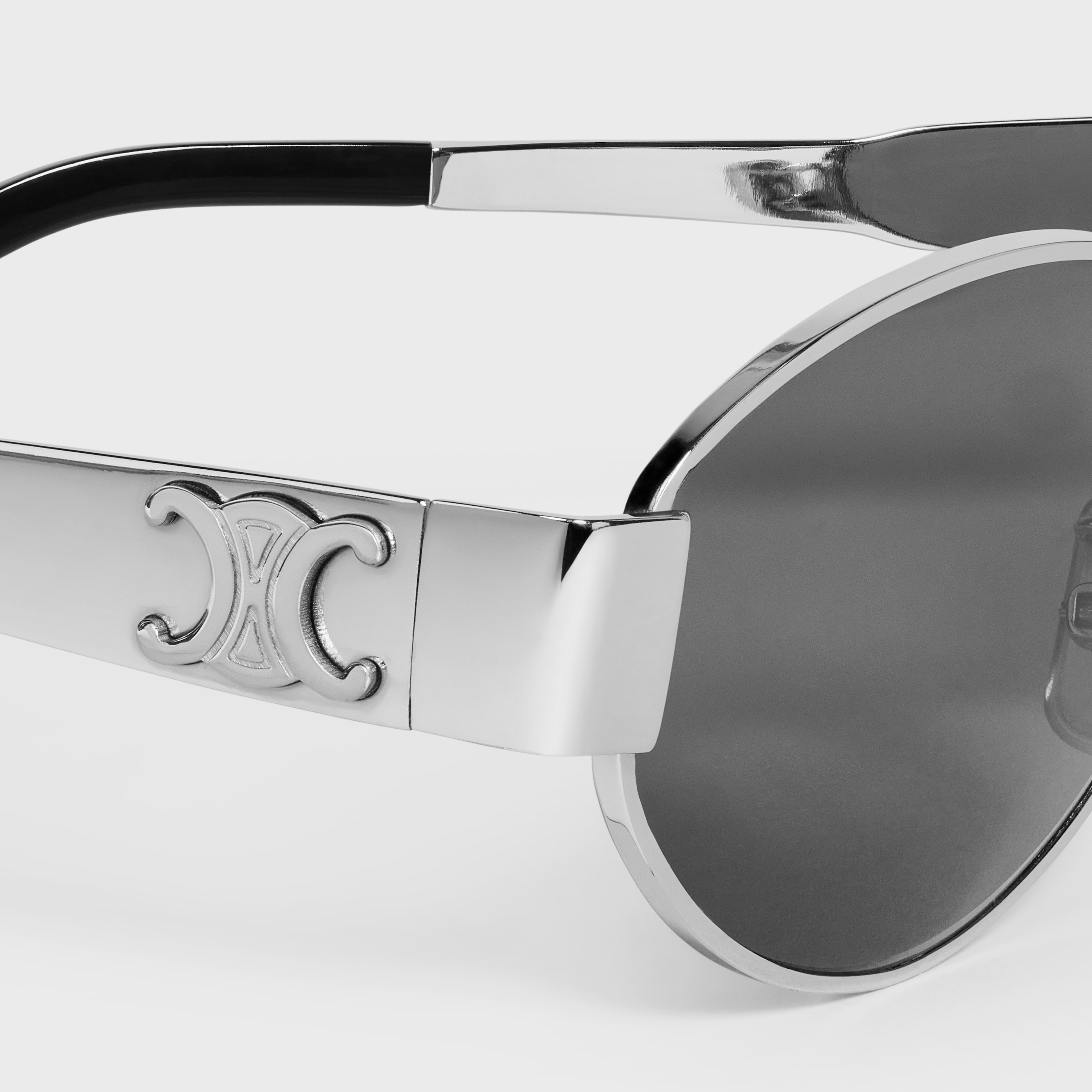 Triomphe Metal 01 Sunglasses in Metal - 2