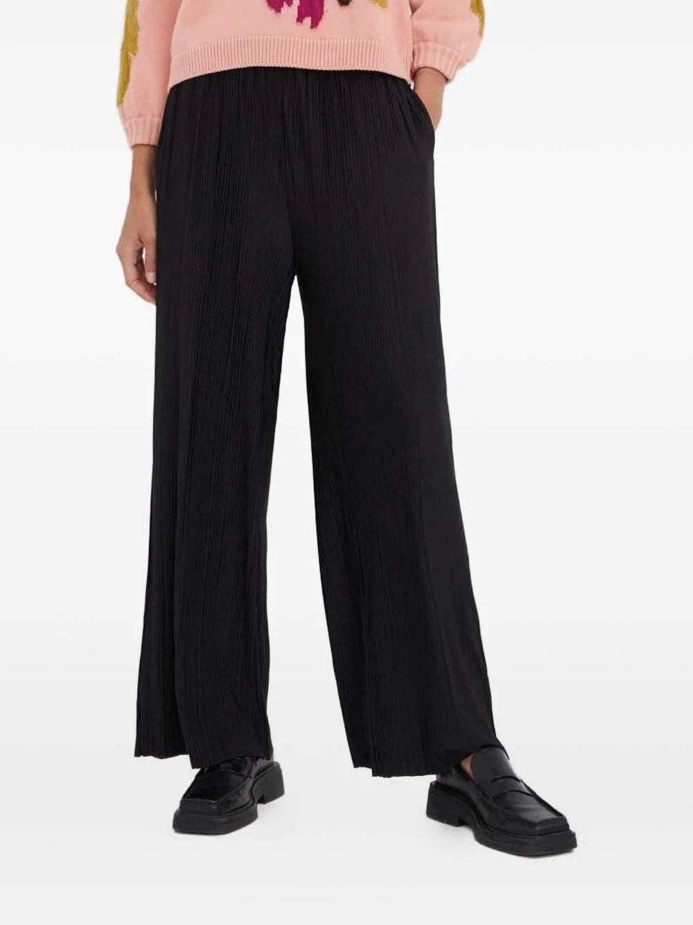 pleated trousers - 1