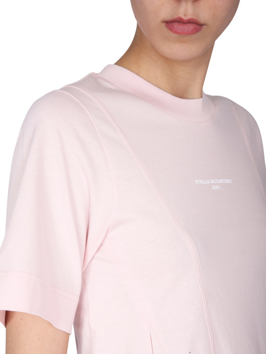 Stella Mccartney Women T-Shirt With Logo Print - 4