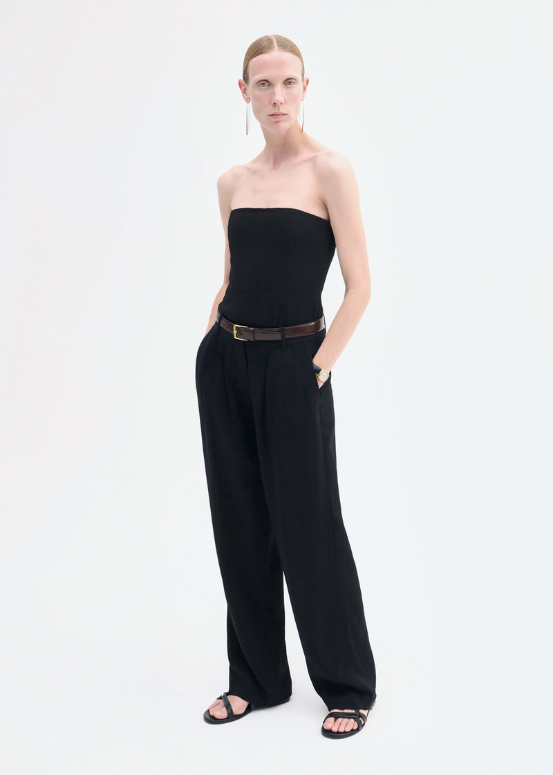 CO Pleat Front Trouser in Crepe outlook
