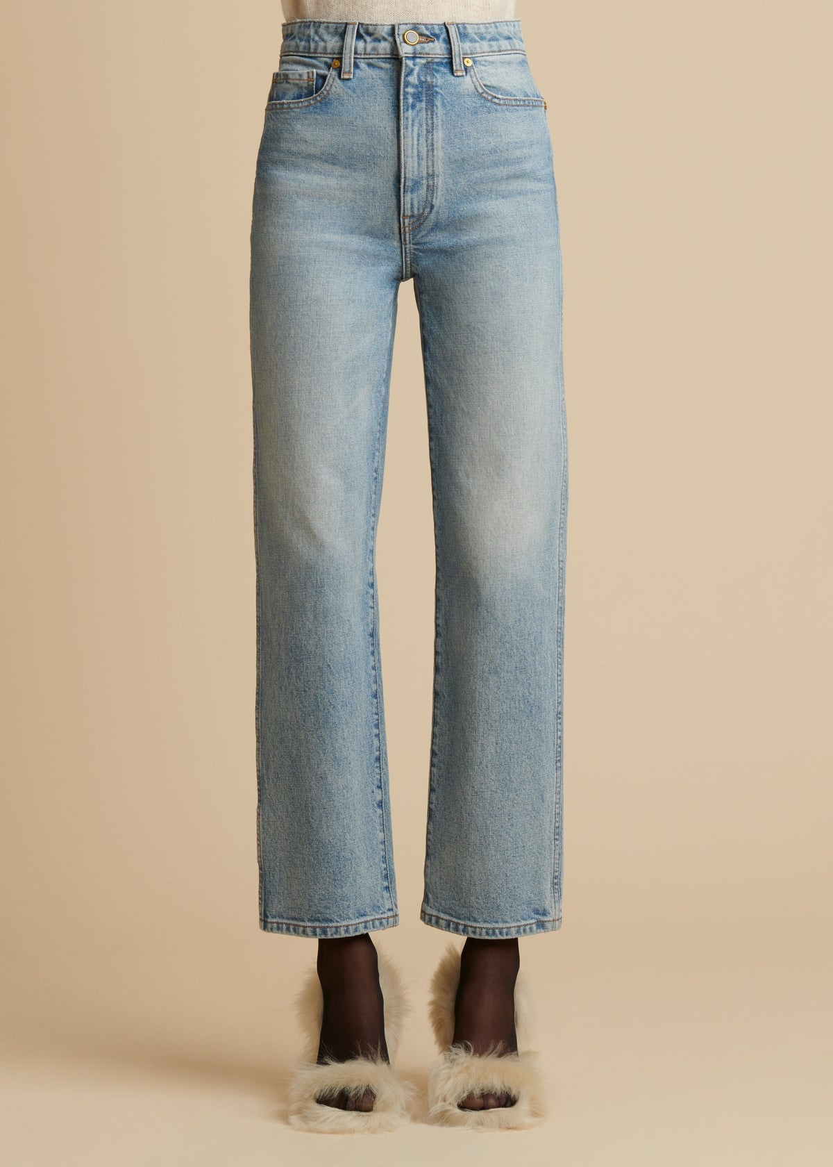 The Danielle Stretch Jean in Bryce– KHAITE