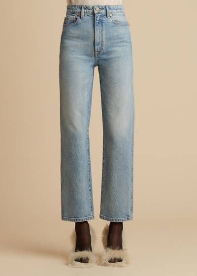 KHAITE The Abigail Stretch Jean in Bryce outlook