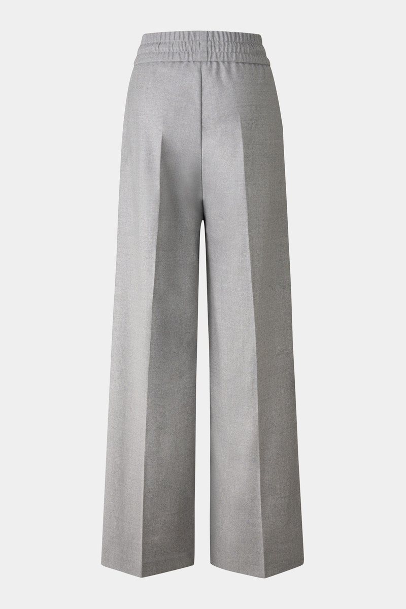 BOGNER Ella flannel pants in Light gray outlook