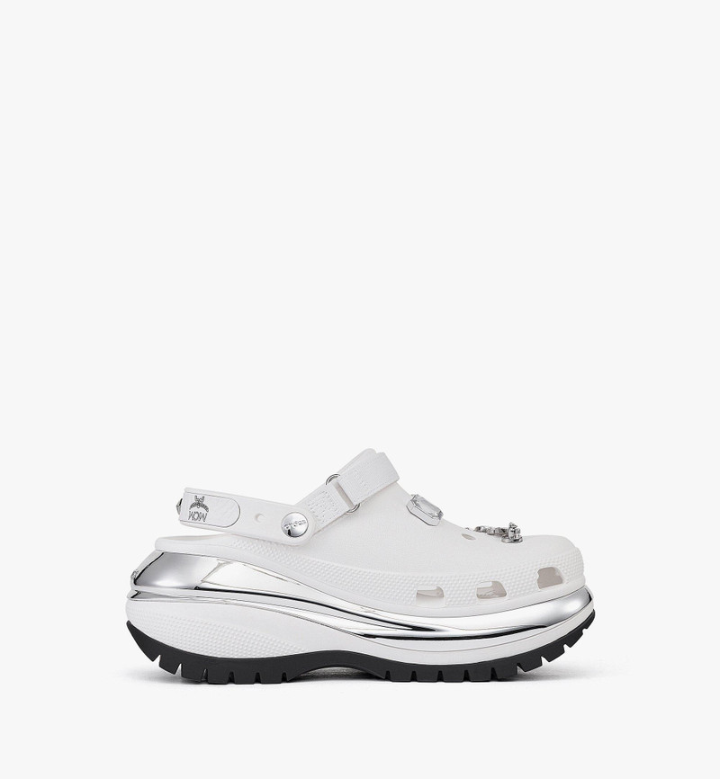 MCM x CROCS Mega Crush Clog w/ Belt Bag Bracelet 4