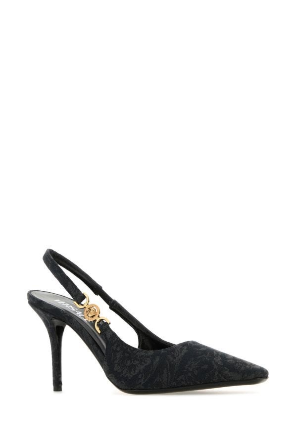 Versace Woman Jacquard Medusa  95 Barocco Pumps - 2