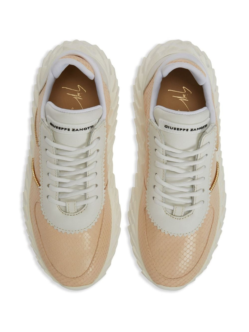 Urchin python-print sneakers 4