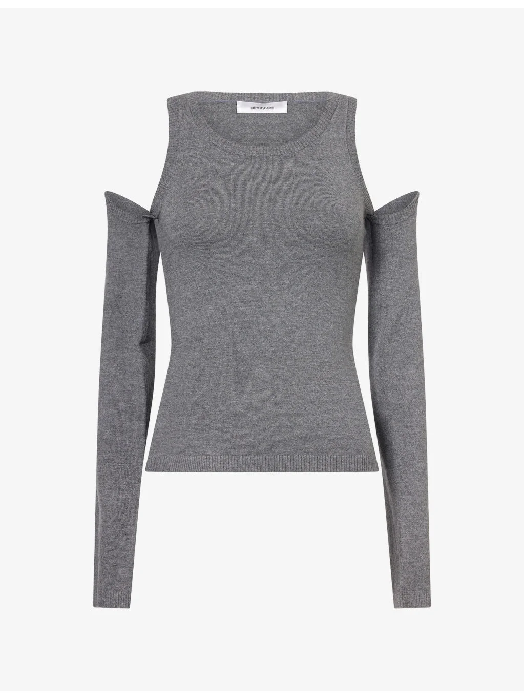 Sky Cut-Out Knit Jumper - 1