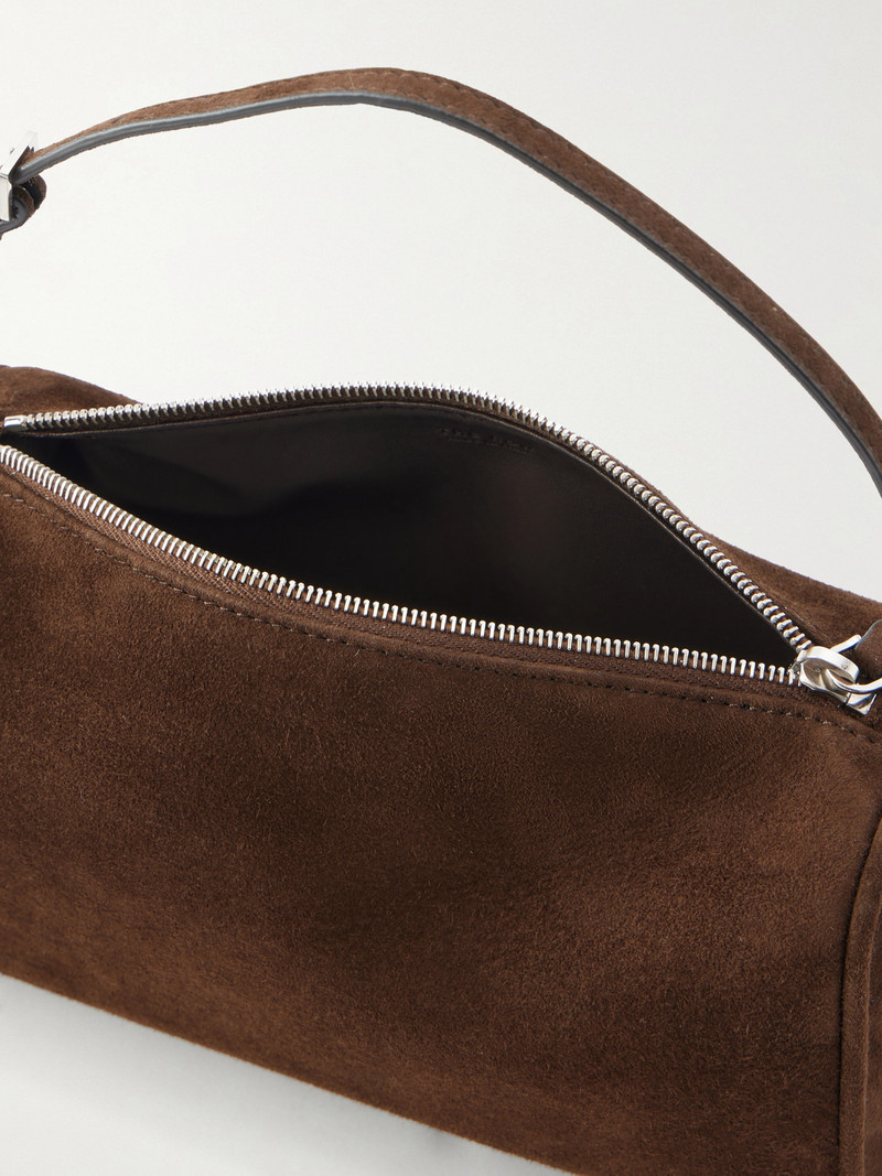90s Small Suede Tote 6