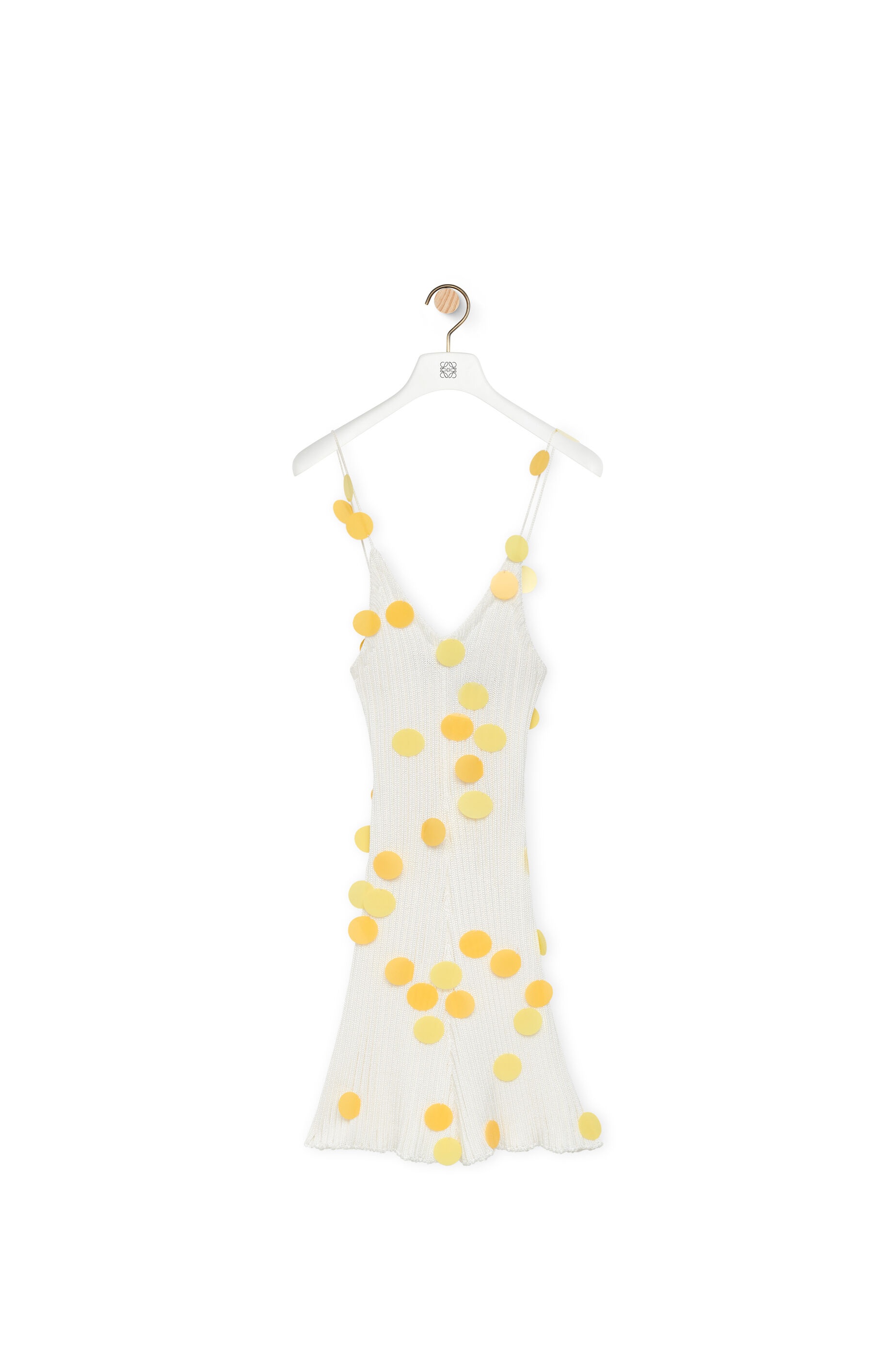 Sequin mini dress in viscose - 1