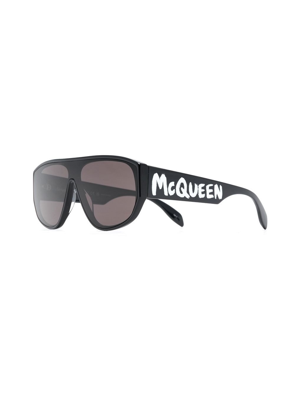 Graffiti-print square-frame sunglasses - 2
