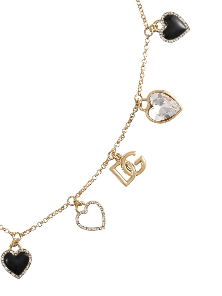 ITALIAN TAILORING NECKLACE WITH HEARTS - 2