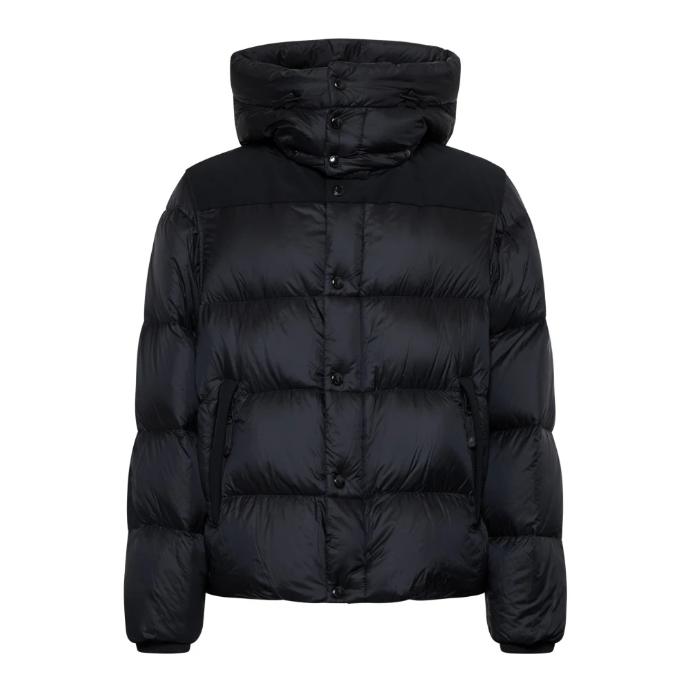 BURBERRY ベルテッドパファージャケット ブラック BURBERRY (バーバリー) ベルテッドダウン パファージャケット