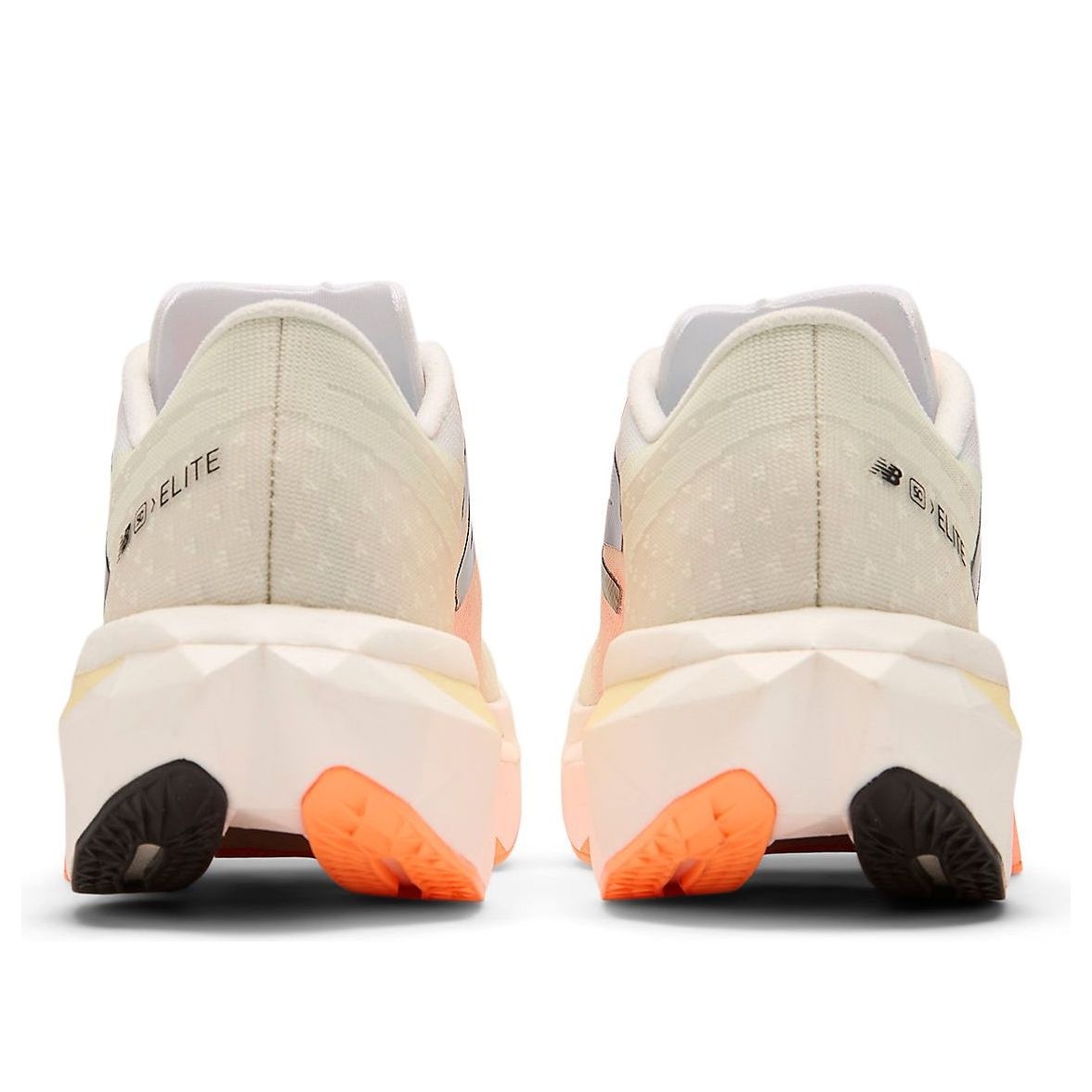 (WMNS) New Balance FuelCell SuperComp Elite v4 'White Angora Hot Mango' WRCELCW4 - 5
