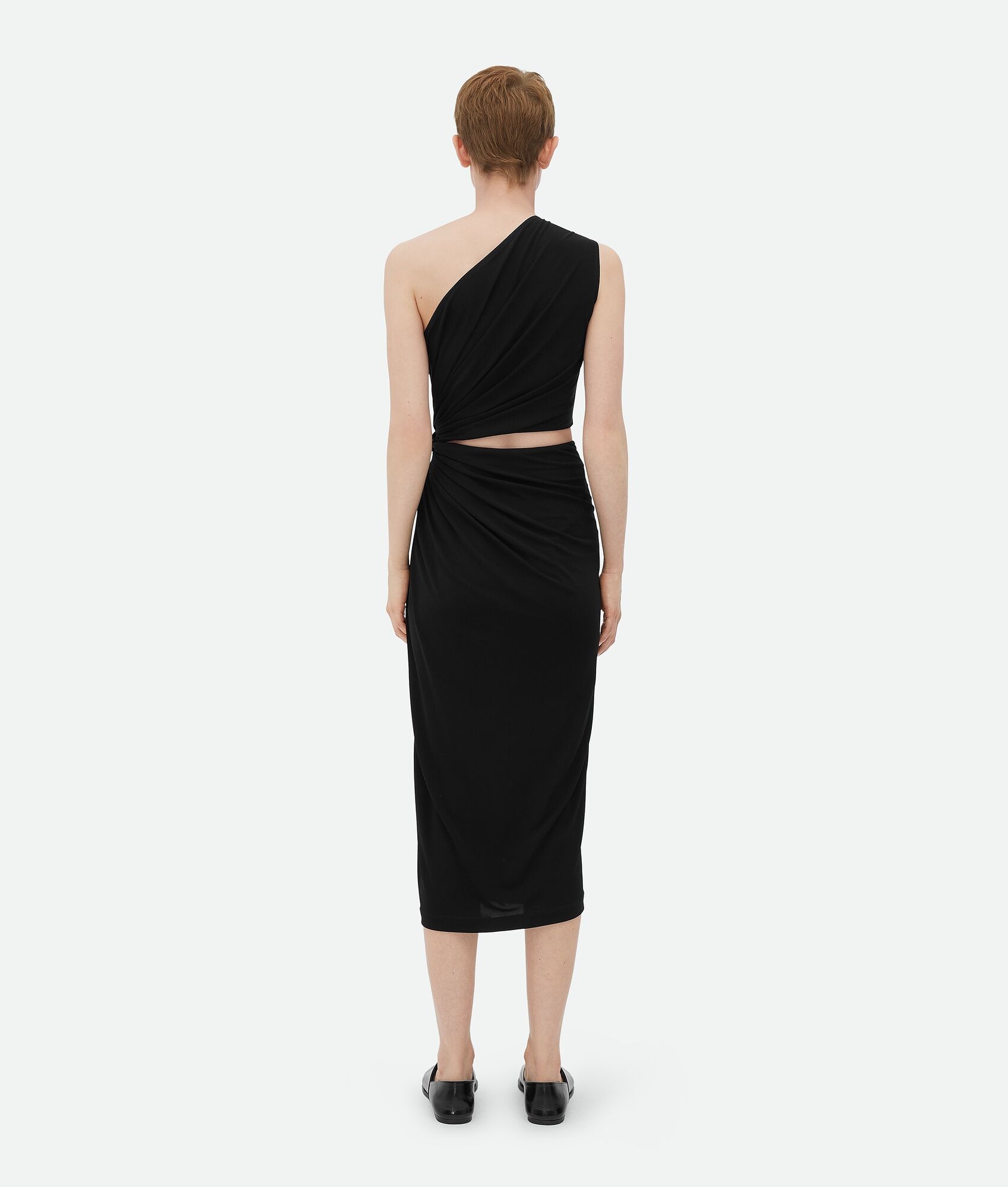 Crepe Viscose Jersey Dress - 3