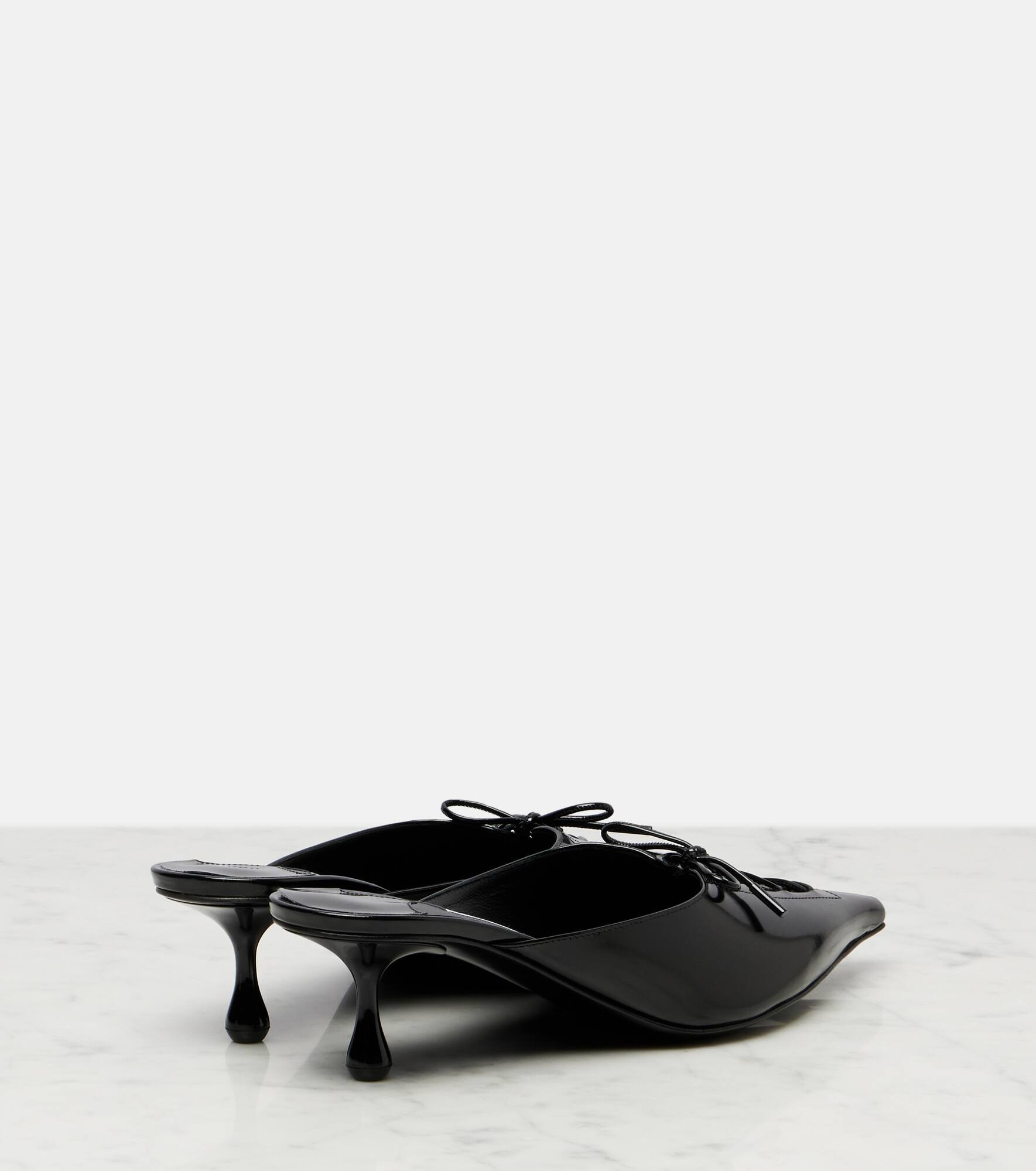 Scarlett 50 leather mules - 2