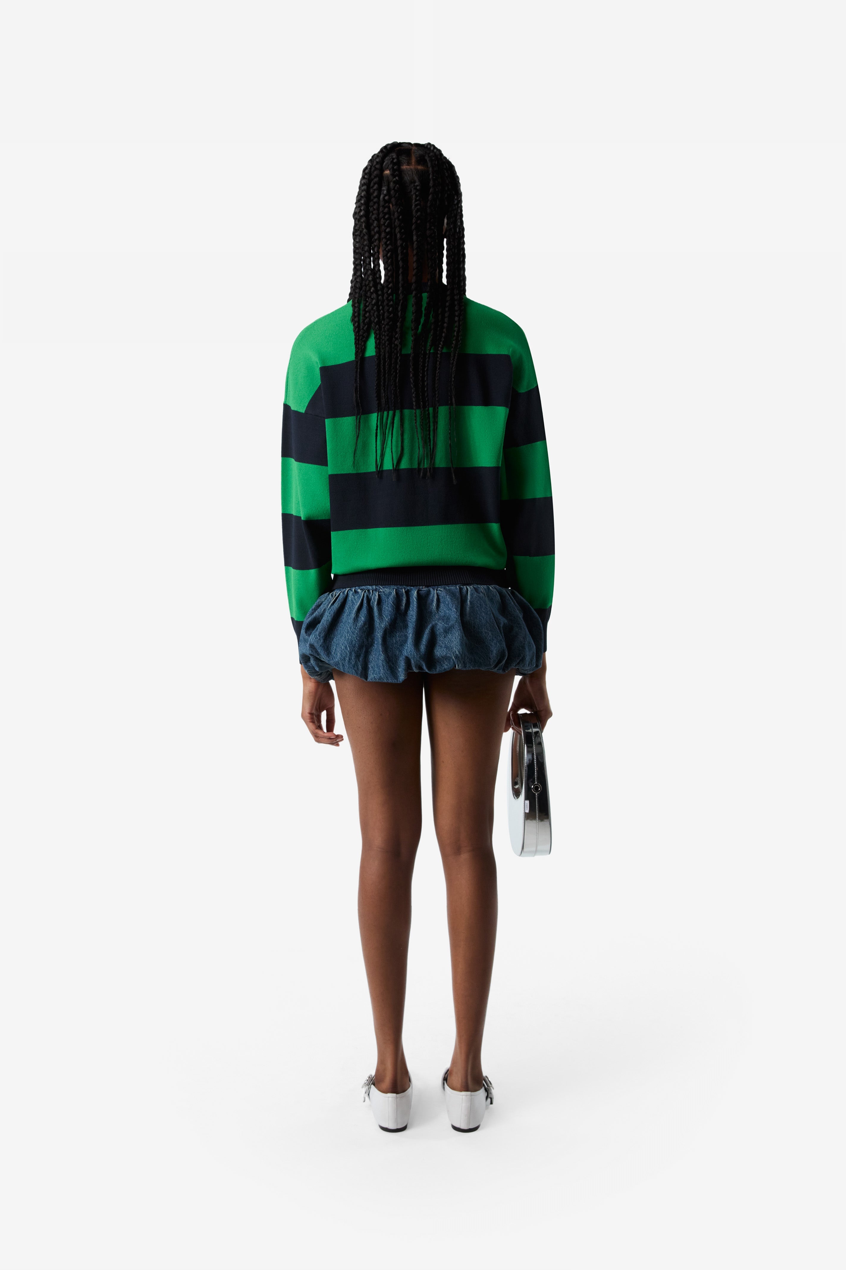 Striped Crewneck Sweater - 4