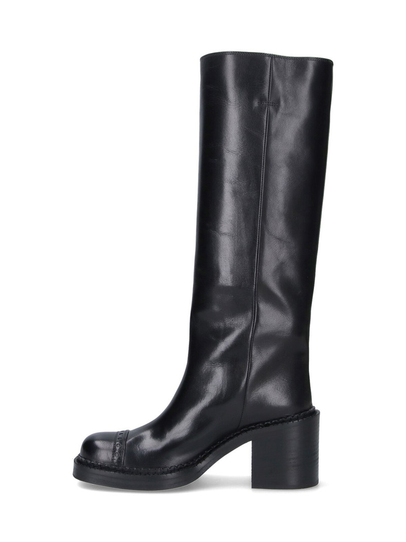 Miu Miu LEATHER BOOTS outlook