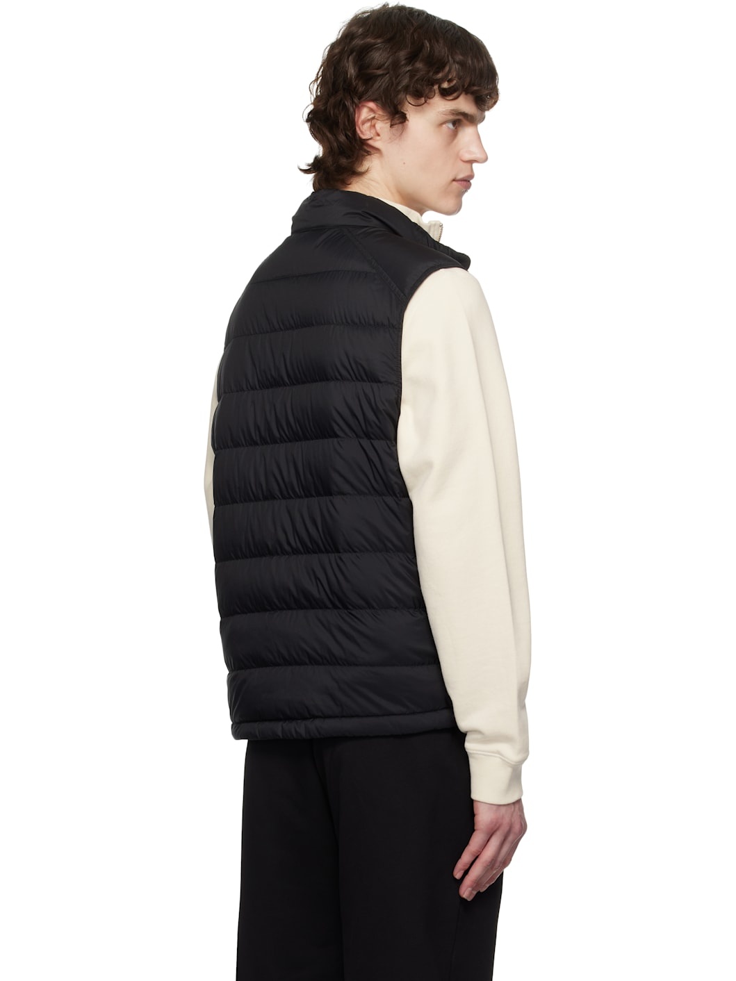 Black Barthe Down Vest - 3
